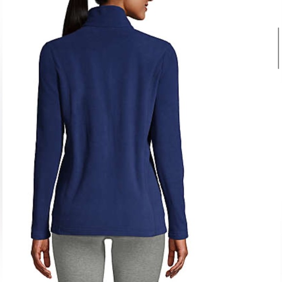 Land’s End Fleece Full Zip Jacket. B18 - Picture 6 of 14